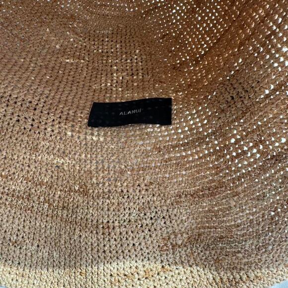 Alanui floral motif bucket hat hand crocheted main image 5